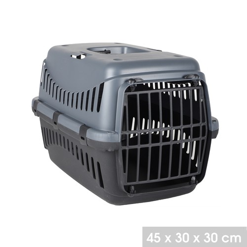 Grey portable pet - pet, cat